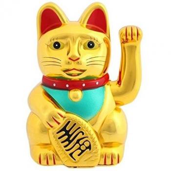 6-Inch Prosperity Gold Cat