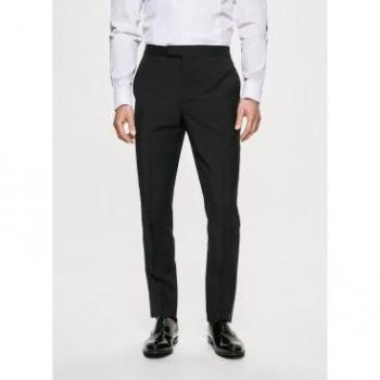 HM450240 Pantalón Negro de Lana Hackett London Fiesta