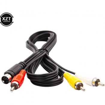 Cable RCA 3 en 1 para Sega Genesis 2/3