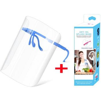 Grease Resistant Face Shield for Cooking