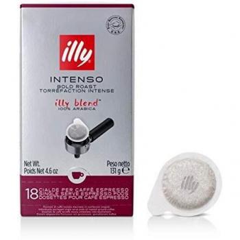 Illy Ese 18 Monodosis Tueste Intenso Illycaffè Pack de 12 Cajas 250 g