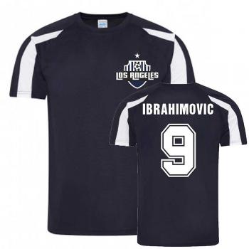 Camiseta de entrenamiento Zlatan LA Sports (Navy) Talla para niños 12-13
