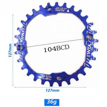 Round Chainwheel 30T for MTB
