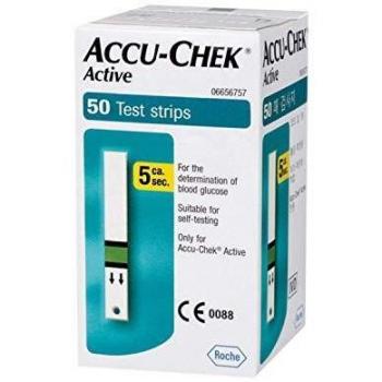 2x ACCU CHEK Active 50 Test Strips