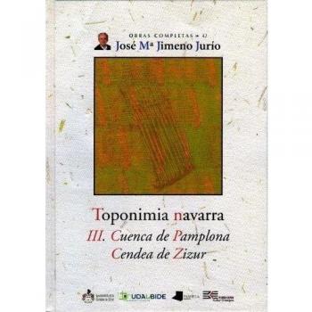 Toponimia Navarra. III. Cuenca de Pamplona. Cendea de Zizur