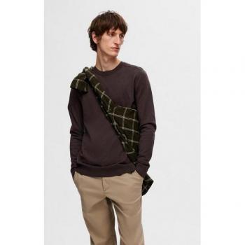 Maglione Berg B Cioccolato Dettaglio Melange XL