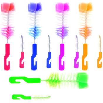 Cepillo de limpieza rotativo para biberones