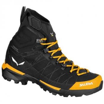 Salewa Ortles Light Mid Powertex Schuh für Damen – 37 S, Schwarz