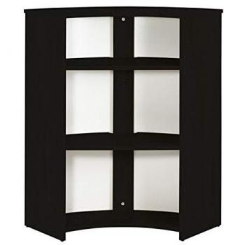 Comptoir Bar 96 cm Noir 3 Niches