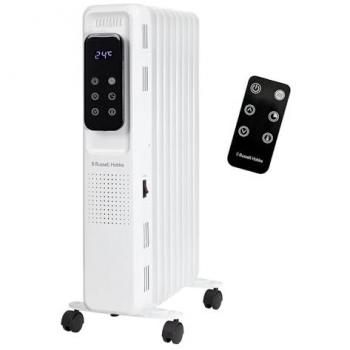 Russell Hobbs 9 Fin Oil-Filled Radiator with Digital Touch Control