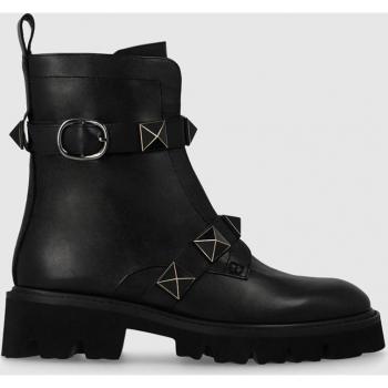 Botines Biker de Piel para Mujer