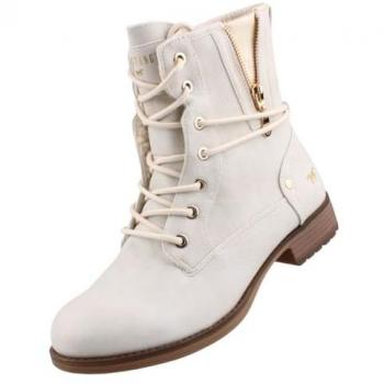 Mustang Blockabsatz Schnürboots für Damen