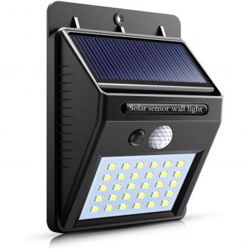 LED Solar Security Light with PIR Sensor