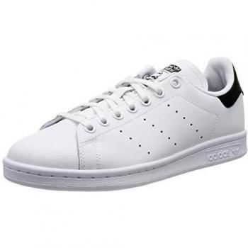 Adidas Stan Smith Kids Sneakers, Footwear White/Core Black/Footwear White, 5.5 UK