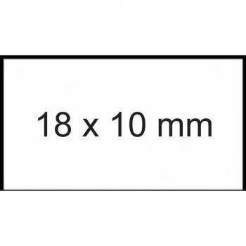 Sato PB1 Prijsetiket Permanent Wit 18x10mm