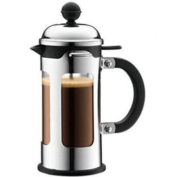 8-Cup French Press, Bodum Chambord, Chrome Finish