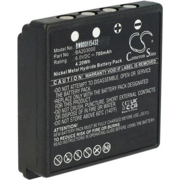 Cella NiMH VHBW 700 mAh 6 V per telecomando in nero
