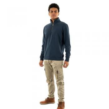 Suéter Henley con Logotipo Essential M2013750A