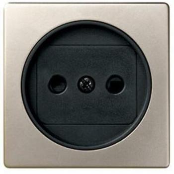 Tapa enchufe 2P cava+grafito SIMON 82040-34