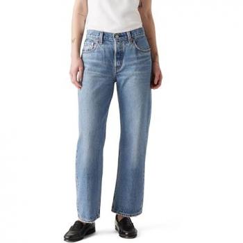 Levi’s 501 Blue 29/29: Pantalones de Cuero y Algodón para Mujer