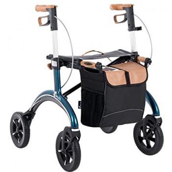 Carbon Rollator inklusive Tasche, faltbar