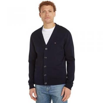TOMMY HILFIGER Cardigan blau | XL
