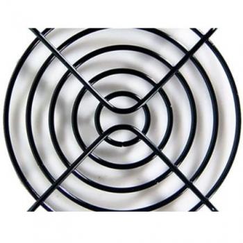 Malla Ventilación 80 mm Neutra Negra 18 g
