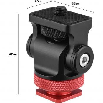 Andoer 360° Rotatable Camera Monitor Mount with 1/4 Interface