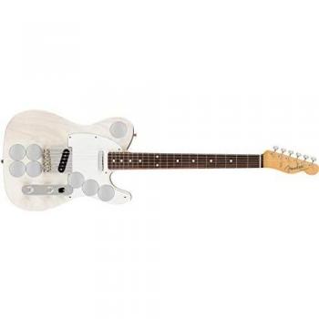 Fender Jimmy Page Mirror Telecaster Electric Guitar, White