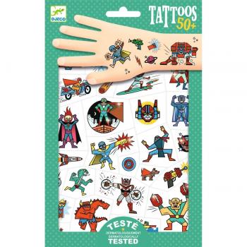 Tatuaggi DJECO Eroi vs Cattivi
