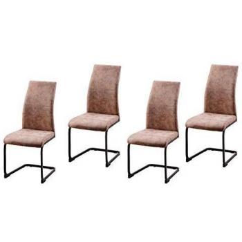 HTI-Line Esszimmerstuhl SallyP Braun 4er Set