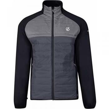 Dare 2B Herren‑Schnelltrocknende Jacke XL in Schwarz / Grau / Silber
