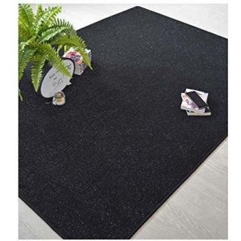Tapis chambre d'enfant noir 70 x 100 cm