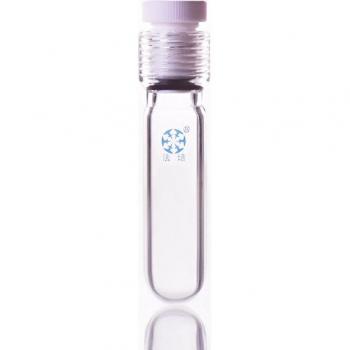Flacon sous pression 15ml, paroi solide, diamètre extérieur 25mm, longueur opérationnelle 70mm, filetage femelle de 25mm, capuchon en PTF