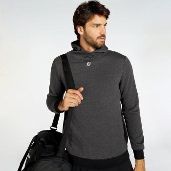 Team Quest Felpa con Cappuccio Nero Uomo Taglia XL