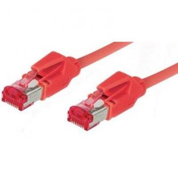 20m Patchkabel Cat. 6 S/FTP rot halogenfrei mit Hirose-Stecker