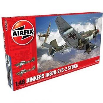 AIRFIX A07115 JUNKERS JU87R-2/B-2 STUKA MODEL KIT 1:48 WW2 AIRCRAFT