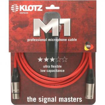 Klotz Micro‑Cable XLR 5 m rouge