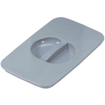 Coperchio Portarifiuti Smartix 7L in Tonico Grigio – 13,4×20,4×1,8 cm