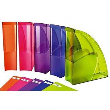 Happy by CEP Magazine File Multicoloured [Pack of 5]