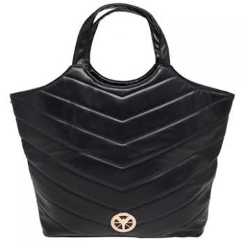 Carlo Colucci Urban Black Padded Carryall