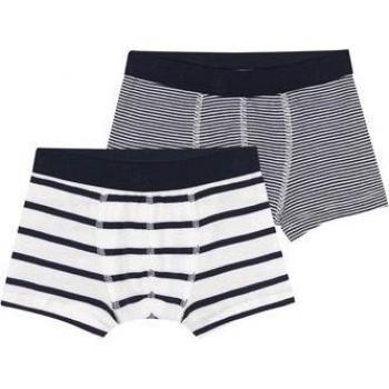 Dos Boxers Petit Bateau DANY para Niños, Diseño a Rayas y Colores