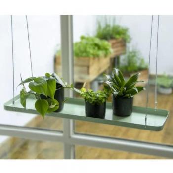Supporto rettangolare per piante verdi Lunghezza 58 cm