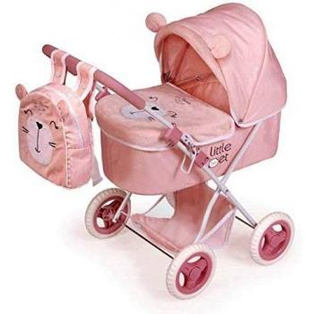 Mini Passeggino Per Bambola Little Pet Pieghevole Decuevas 85039