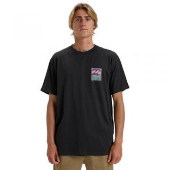 T‑Shirt Billabong Stampa Manica Corta Nero XL