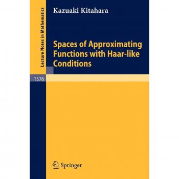 Spaces of Approximating Functions with Haar-like Conditions (Lecture Notes in Mathematics, 1576, Band 1576)
