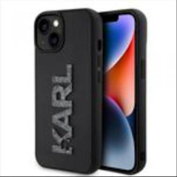 Carcasa 3D con Logo Brillante Karl Lagerfeld para iPhone 15 Plus