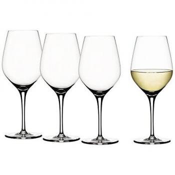 Set of 4 Spiegelau Authentis White Wine Glasses, 360 ml