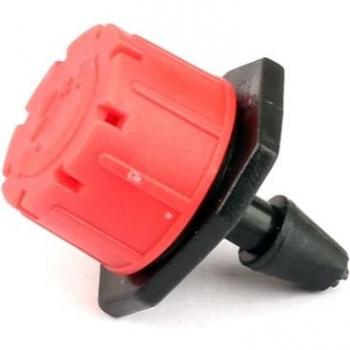 40 pcs Adjustable Micro Flow Dripper 8 Holes Red Sprinkler