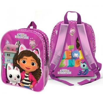 Mochila Gabby's Dollhouse para Educação Infantil